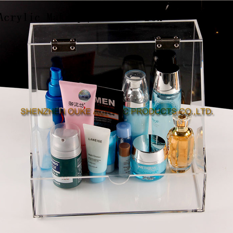 Transparent Acrylic Makeup\Cosmetic Box Storage Case .jpg
