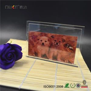 Εξαιρετικά καθαρά ακρυλικά πλαίσια μπλοκ Perspex Photo Block