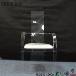 Χονδρική νέα σχεδίαση εξατομικευμένες Clear Perspex Ακρυλικές καρέκλες τραπεζαρίας