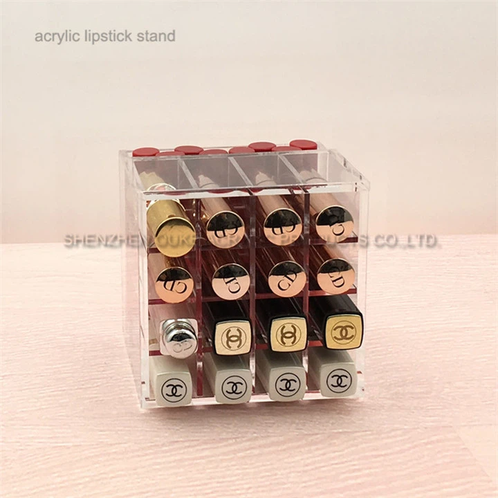 Custom Plastic Makeup Holder Collection Of Lipstick Acrylic Makeup Storage Containers