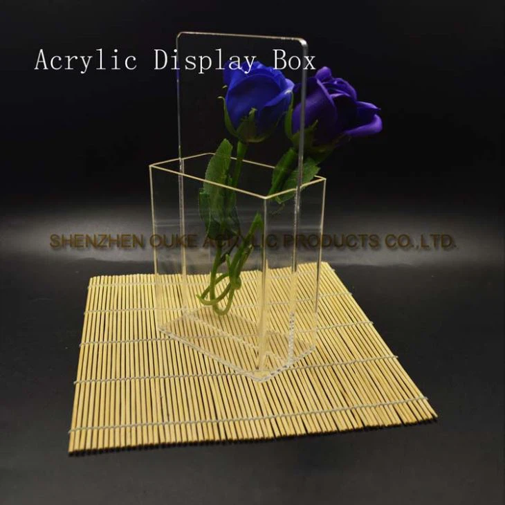 New Design Lucite Display Clear Acrylic Display Case For Brochure