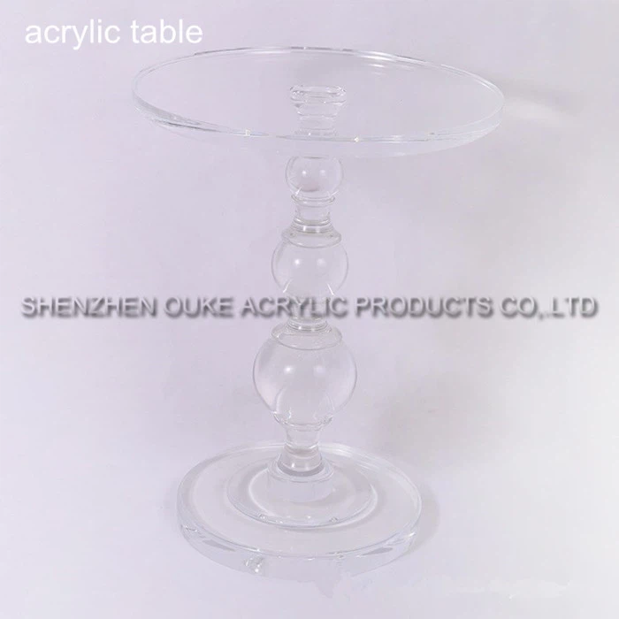 Fashion Home Furniture Custom Acrylic Tea Table Clear Coffee Table Modern