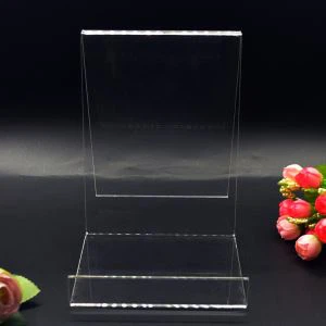 Countertop Clear Perspex Απεικόνιση Stand Stand Φύλακας Φυλλαδίων Διανομέας Φυλλαδίων