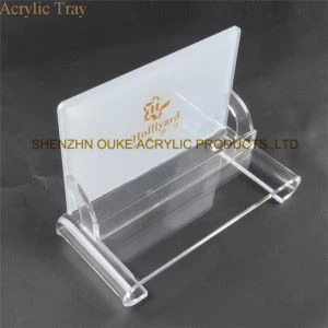Clear Acrylic Organizer Tray Μοναδικά σνακς που σερβίρουν δίσκους