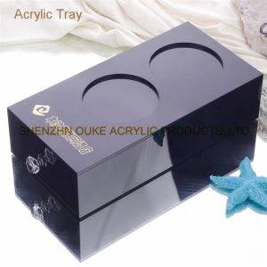 Ανοιχτό ακρυλικό δίσκο με καυτές πωλήσεις Clear Acrylic Drawers