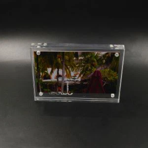 Φτηνές Ειδικές Cube στερεά ακρυλικά μπλοκ Photo Frame