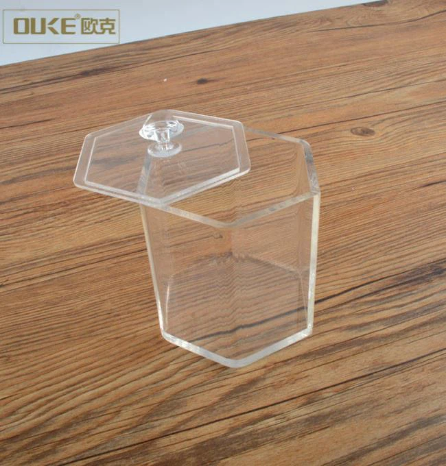 Custom 8 Sides Small Acrylic Candy Box