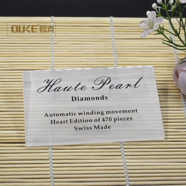 Custom Frosted Beveled Acrylic Logo Block