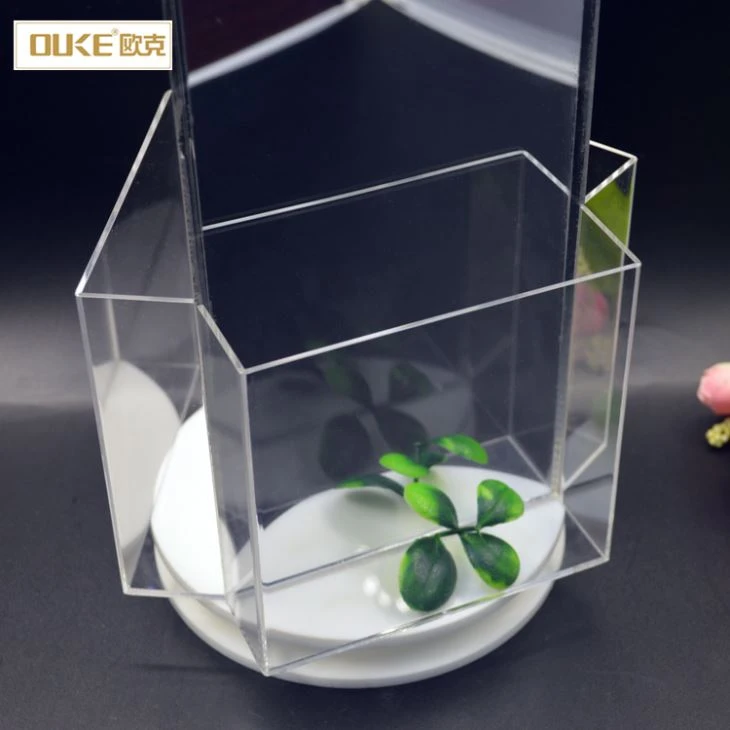 Wholesale Colored Acrylic Rotating Brochure Holders
