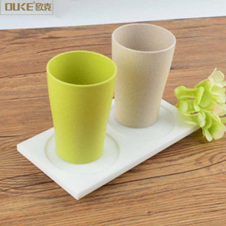 Wholesale White Elegant Acrylic Coaster