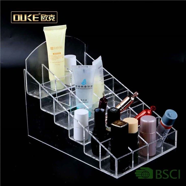 Clear Acrylic Nail Polish Makeup Organizer