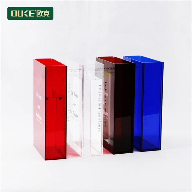 Colored Acrylic Vases